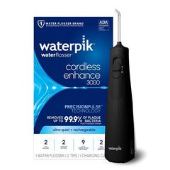 Black Cordless Enhance 3000 Water Flosser – Black (WF-21W012)