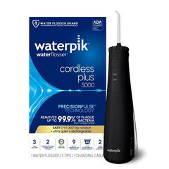 Black Cordless Plus 5000 Water Flosser – Black (WF-26W012)