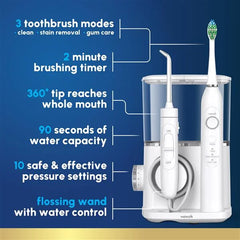 Sensonic™ Complete Care, White with Chrome – White (CC-04CD010-1)