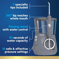 Modern Gray Aquarius™ Water Flosser – Gray (WP-667)