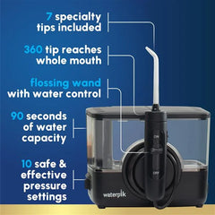 ION Professional Cordless Water Flosser – Black (WF-12CD022-4)