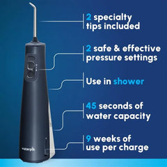 Blue Cordless Pulse 3100 Water Flosser – Blue (WF-20CD013)
