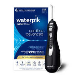 Black Cordless Advanced 2.0 Water Flosser – Black (WP-582)