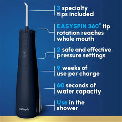Blue Cordless Gem 5100 Water Flosser – Blue (WF-27CD013)