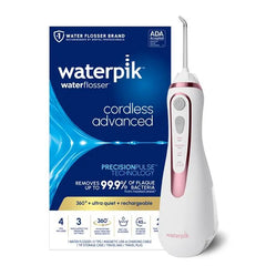 Rose Gold Cordless Advanced 2.0 Water Flosser – Rose Gold (WP-589)