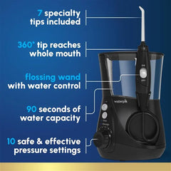 Black Aquarius™ Water Flosser – Black (WP-662)