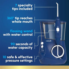 Classic Blue Aquarius™ Water Flosser – Blue (WP-663)