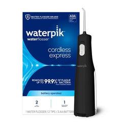 Black Cordless Express Water Flosser – Black (WF-02W012)
